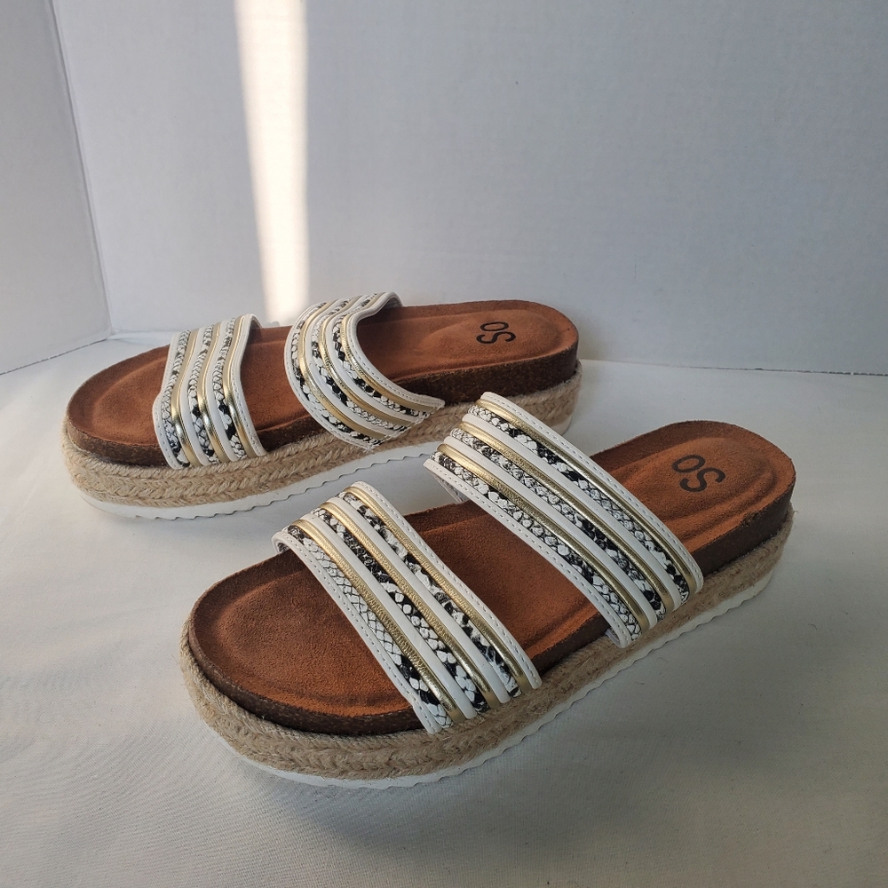 Ladies two strap sandals